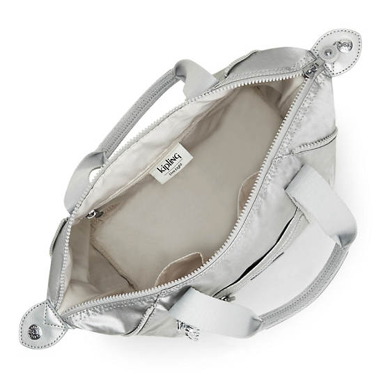 Sacs À Bandoulière Kipling Art Mini Metallic Argent | FR 1834PJ